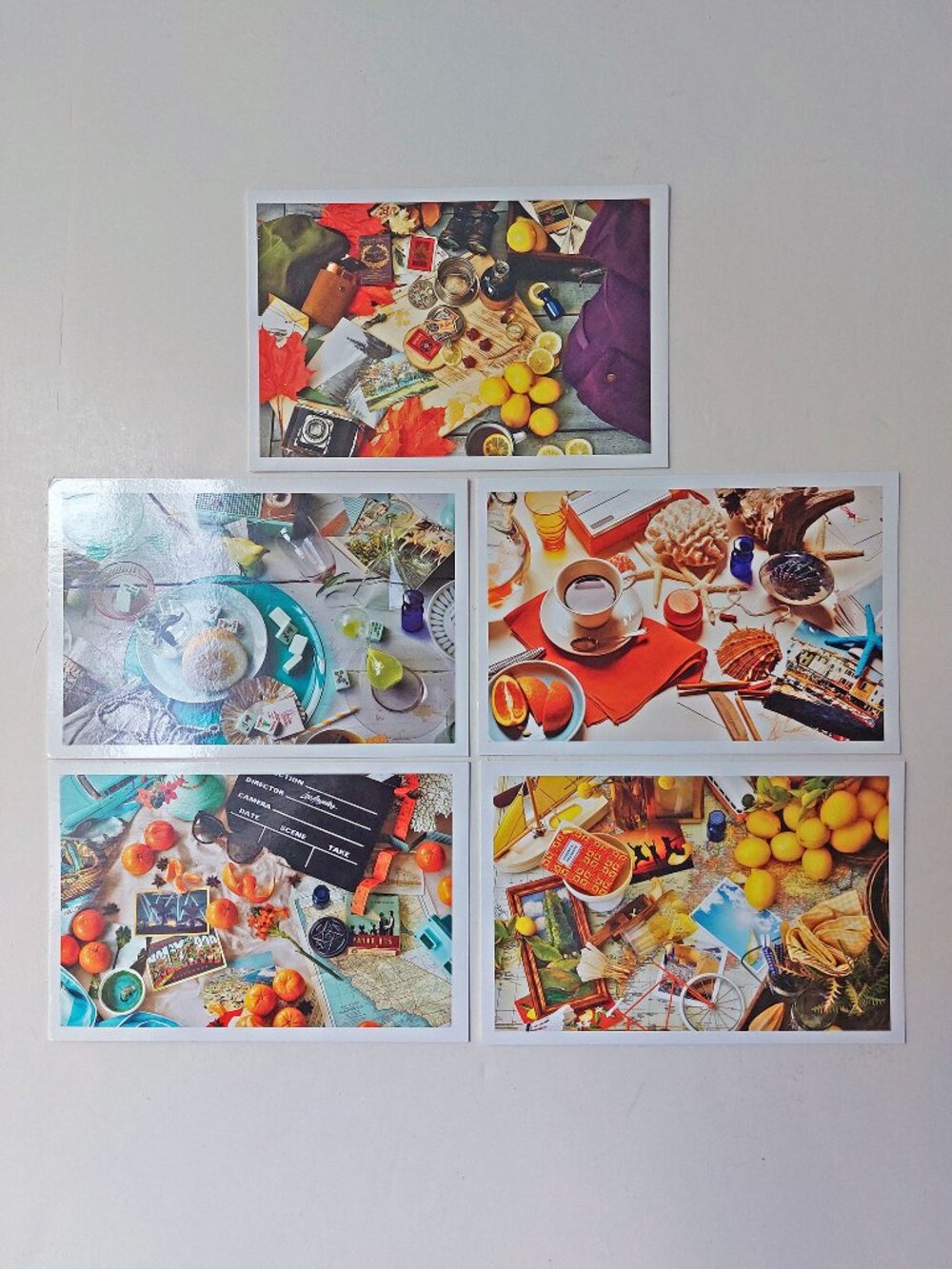 NEW 5x Atelier Cologne Collectible Postcards Cards Memorabilia Blank